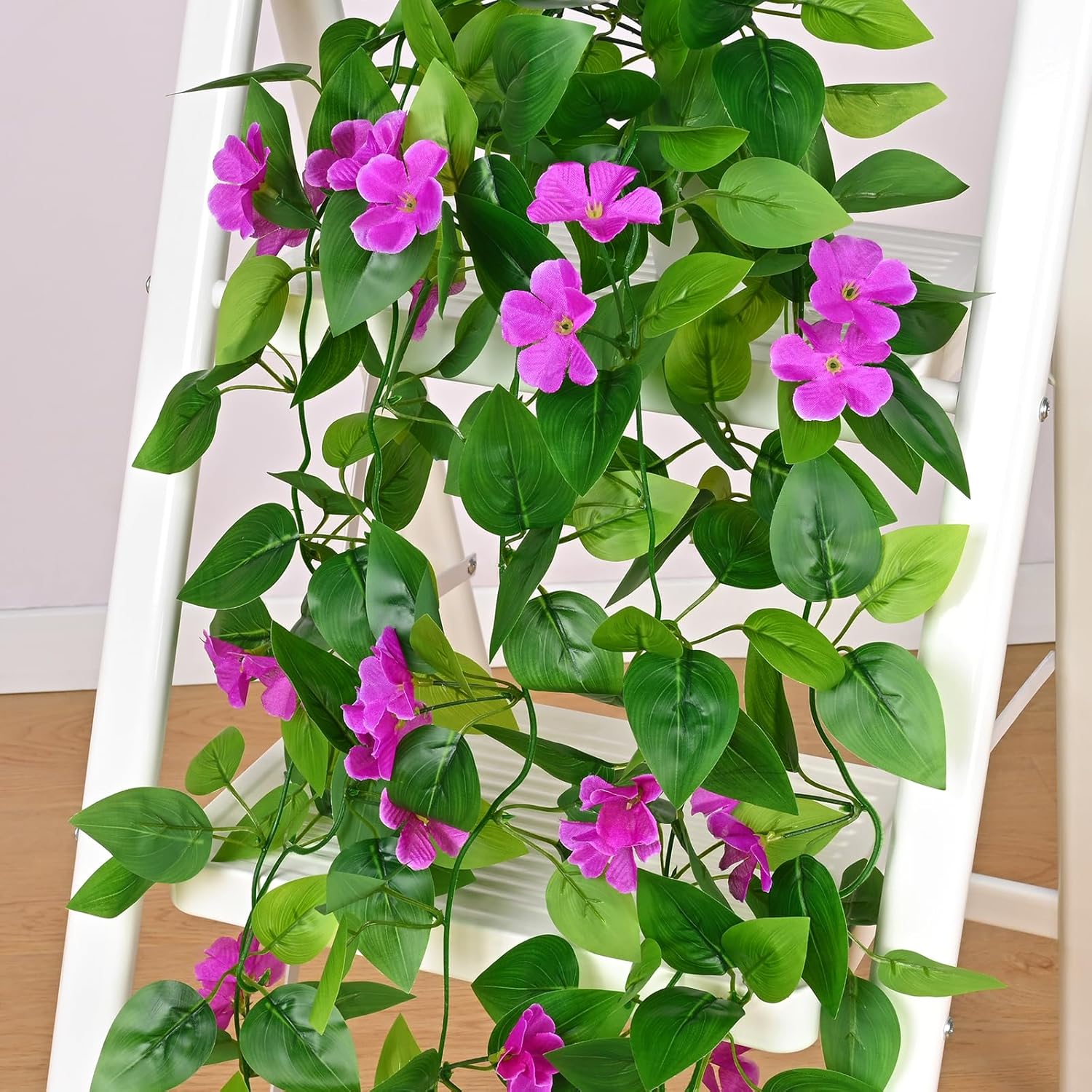 Bloomfinity:  1Pcs Fake Hanging Plants, 9 Branch Artificial Hanging Plant, Lush Faux Pothos Vines for Home Room Wall Shelf Porch Outdoor Indoor Decor (No Baskets)