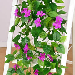 Bloomfinity:  1Pcs Fake Hanging Plants, 9 Branch Artificial Hanging Plant, Lush Faux Pothos Vines for Home Room Wall Shelf Porch Outdoor Indoor Decor (No Baskets)